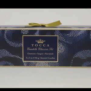 Tocca Candela Classica Set Chamonix Tangier Marrakesh Scented Candles 3x3 oz